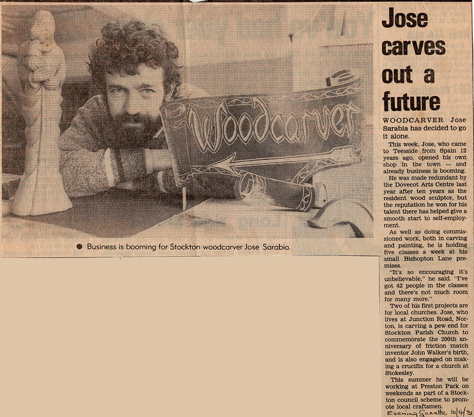 Jose Carves Out a Future - 10-04-1981