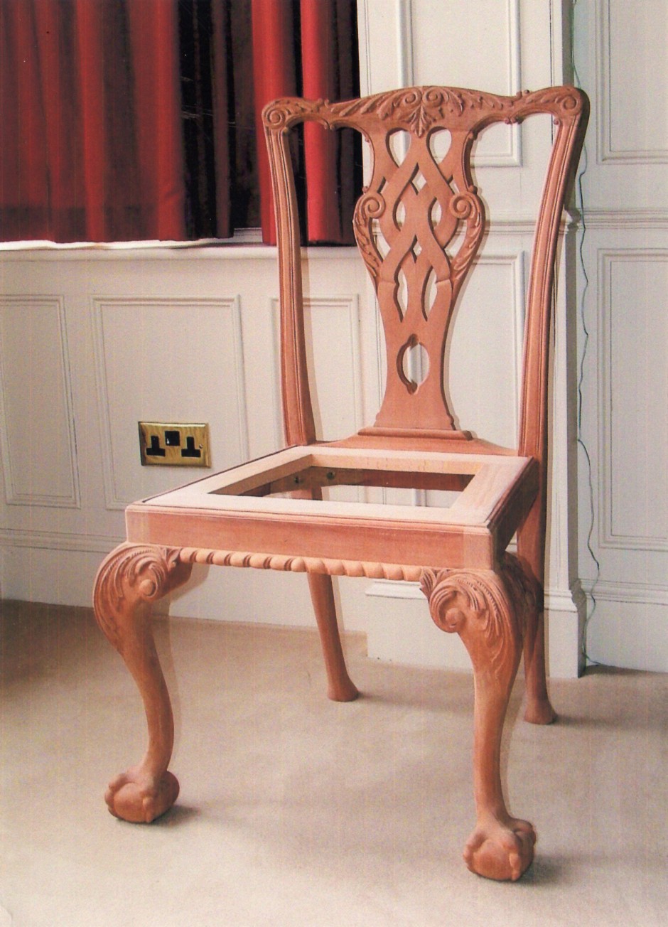 Chippendale Style Chair By Carved By Jose Sarabia - chippendale style chair brazilian mahogany