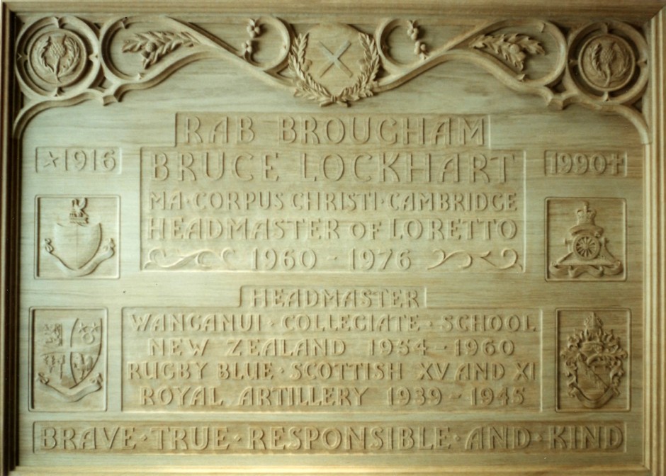 Hand Carved Memorial Plaque - hand carved memorial plaque